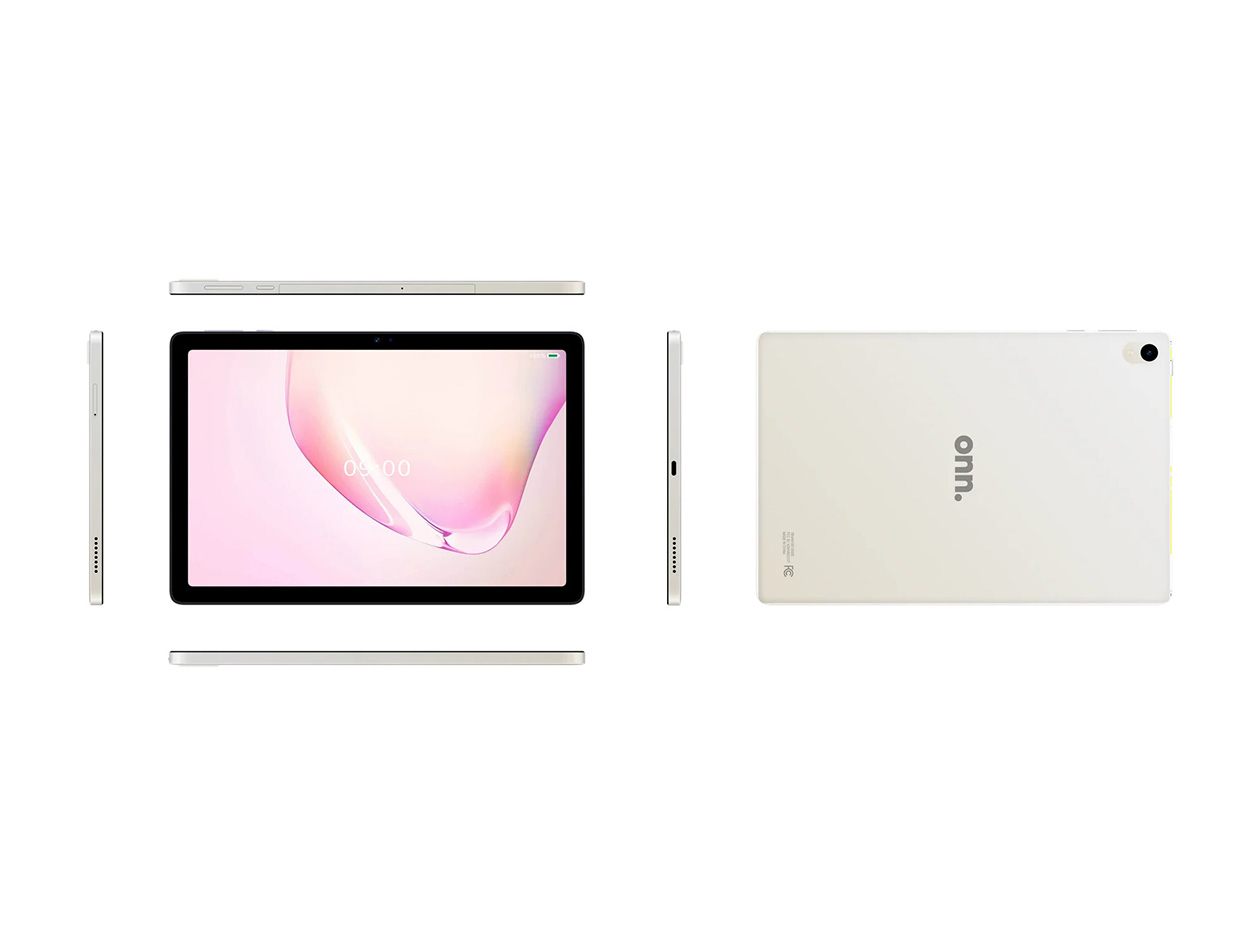 onn. 10.1" Android 14 Tablet (2024) 3GB RAM 32GB White (Open Box)