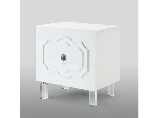 Sahara Side Table Nightstand White
