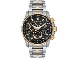 CITIZEN AT412655E Eco-Drive Mens Two Tone Dial Watch - 43mm