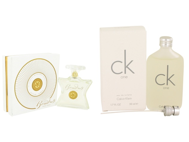 Gift set  Madison Soiree by Bond No. 9 Eau De Parfum Spray 3.3 oz And  CK ONE EDT Pour/Spray (Unisex) 1.7 oz