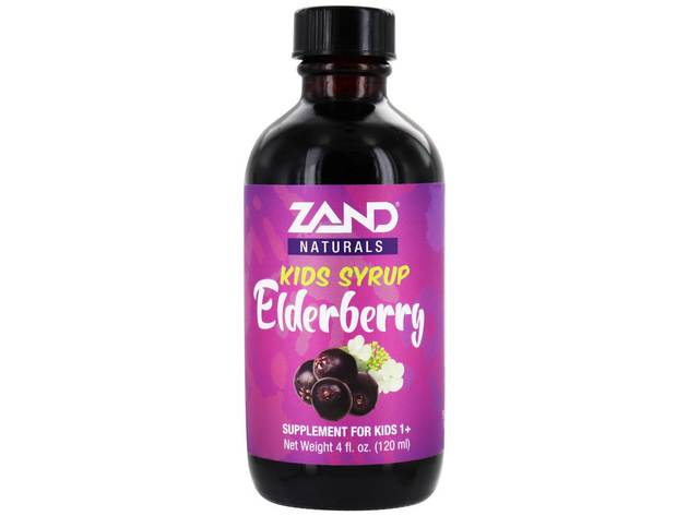 Zand - Naturals Elderberry Kids Syrup Honey Sweetened - 4 fl. oz.