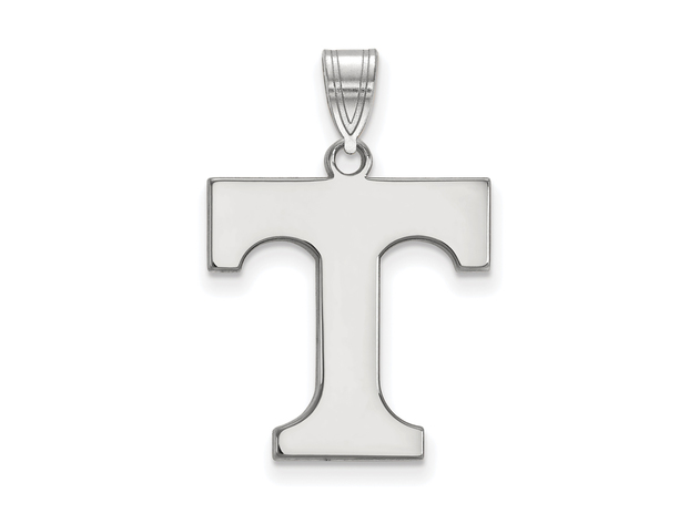 NCAA 10k White Gold U. of Tennessee Large Pendant