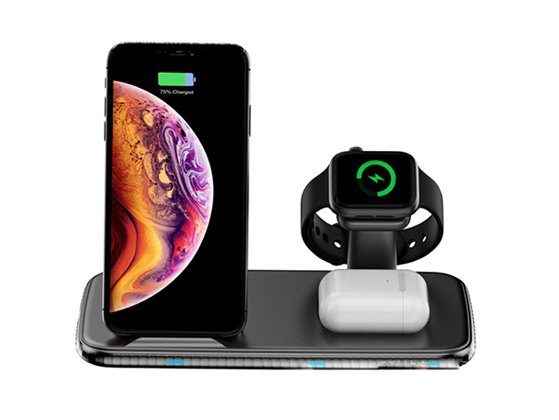 Fast Charge 4-in-1 Wireless Charging Hub