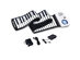 88 Key Electronic Roll Up Piano Keyboard Silicone Rechargeable  w/Pedal - White