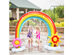 Costway Inflatable Rainbow Sprinkler Summer Outdoor Kids Spray Water Toy Yard Party Pool