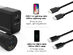 Hypergear 20W USB-C PD + 12W Wall & Car Charger Bundle (Black)