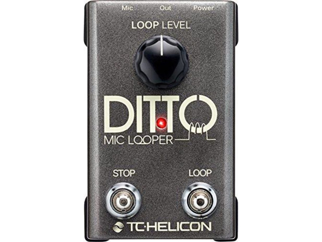 spanning Boek Onvermijdelijk TC Helicon Ditto Microphones Looper Pedal Gain Control Stop Button  Noiseless | StackSocial