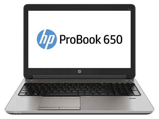 HP ProBook 650 G1 15" Laptop, 3GHz Intel i7 Dual Core Gen 4, 8GB RAM, 500GB SATA HD, Windows 10 Professional 64 Bit (Refurbished Grade B)