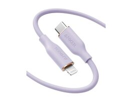 Anker 641 USB-C to Lightning Cable (Flow, Silicone) 6ft / Lilac Purple