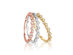 Genevive Tri-Color Stackable Rings