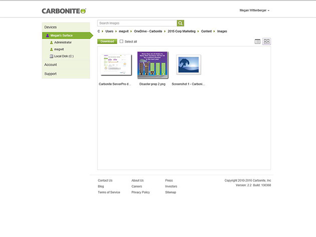 Carbonite Unlimited Cloud Backup: 3-Yr Subscription