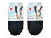4-Pairs Hanes Massaging Foot Covers with Silicone Heel (Size 5-9)