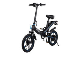 Voyager Electric Bike Radius Pro Foldable UL-Certified, BIKE-4050RP-BLK, Blue (Certified Refurbished)