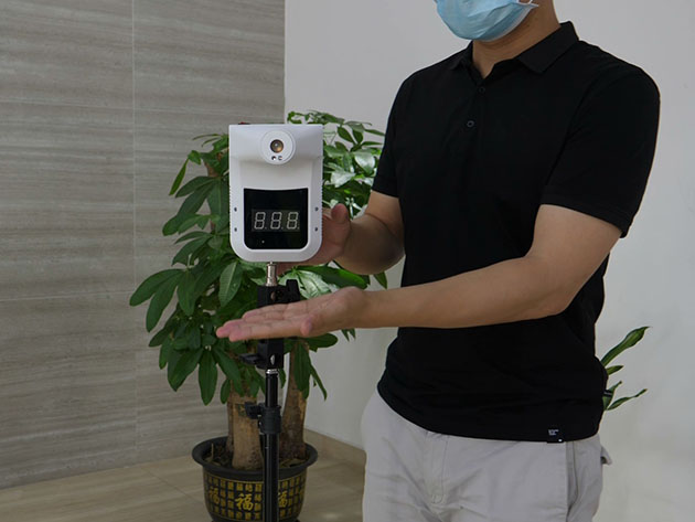 Wall-Mounted Non-Contact Forehead Thermometer