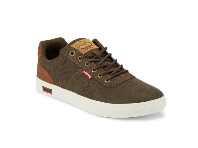 Levi's Mens Jaxon Wx Rubber Sole Casual Fashion Sneaker Shoe - 13 M Brown
