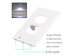 Outlet Cover with Built-In LED Night Light (Duplex/Rounded/5-Pack)
