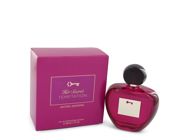 Her Secret Temptation by Antonio Banderas Eau De Toilette Spray 2.7 oz