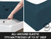 Super-Soft 1800 Series Bamboo Blend 3-Piece Sheet Set (Navy/Twin)