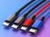 4-Port Braided Rapid Charging Cable