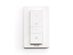 Philips Hue Smart LED Wireless Alexa Voice Control Dimmer Button Switch with Remote, White (New Open Box)