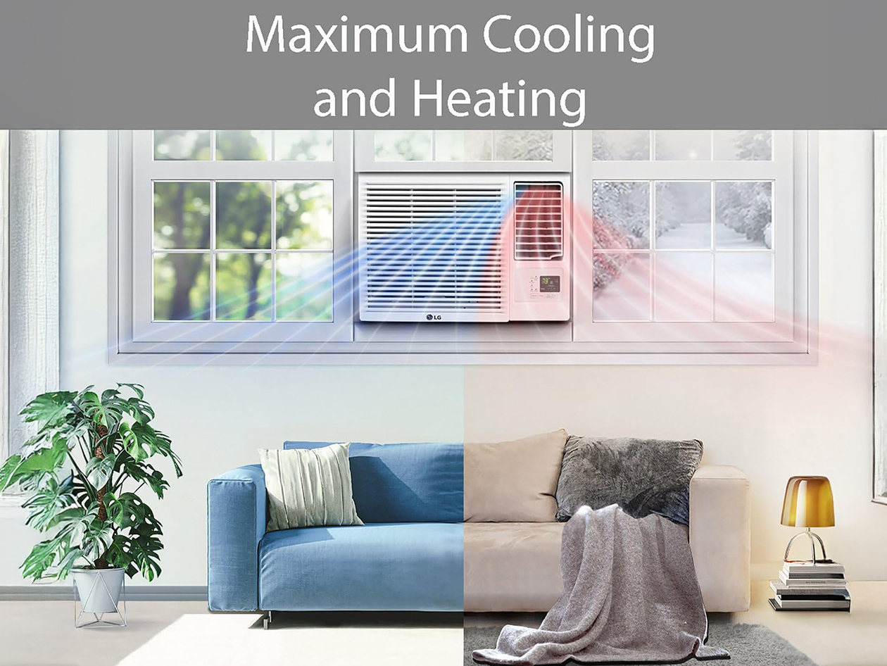 LG 12,200 BTU Smart Wi-Fi Window Air Conditioner