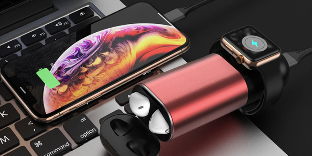 Porta 3-in-1 Power Bank untuk iPhone, Apple Watch, & AirPods, dijual seharga $ 49,99 (diskon 58%)