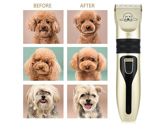 Pet Grooming Hair Clipper Set