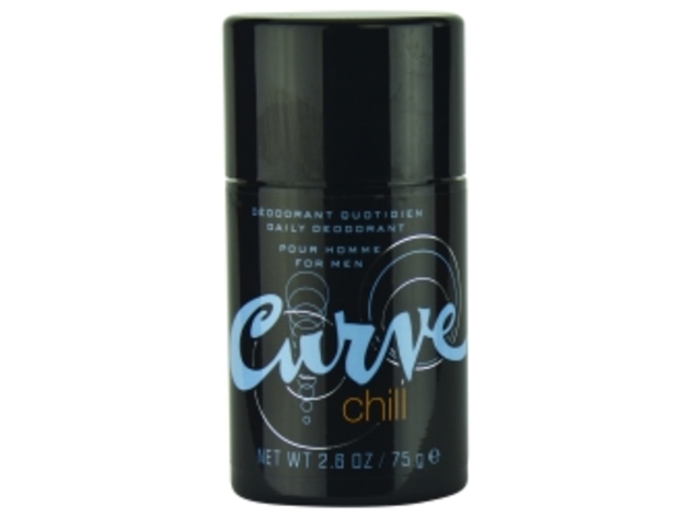 CURVE CHILL by Liz Claiborne DEODORANT STICK 2.6 OZ for MEN (Package Of 3)