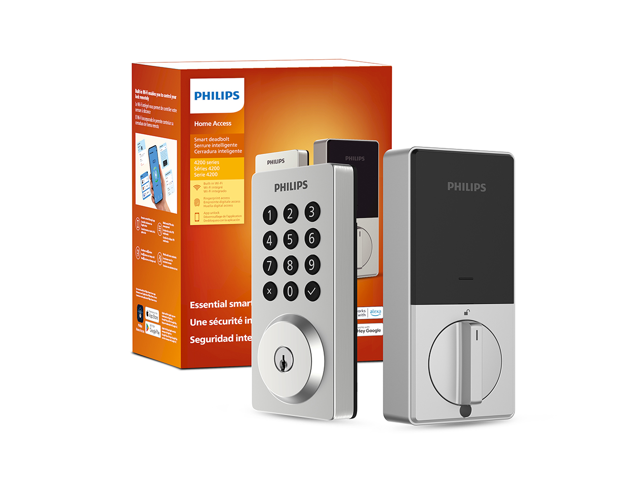 Philips 4000 Series Touchscreen Smart Deadbolt (Satin Nickel)