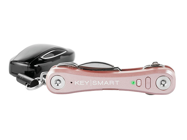 KeySmart Pro with Tile (Rose Gold) + CleanTray + CleanKey Bundle