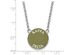 Sterling Silver Kappa Delta Large Enamel Necklace
