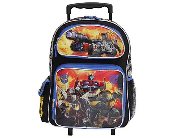 Transformers 16" Inch Large Rolling Backpack - Optimus