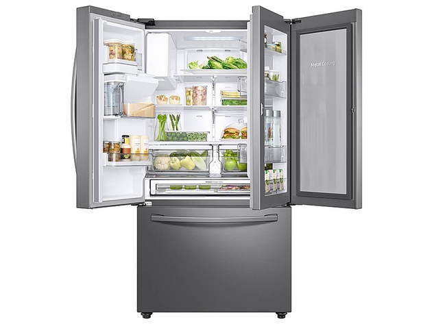 Samsung RF23R6301SR 22.5 Cu. Ft. French Door Counter-Depth Stainless Steel Refrigerator w/ Food Showcase