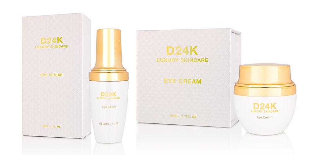 D'OR 24K Eye Cream & Serum Set