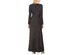 Nightway Women's Knot-Waist Gown Navy Size 10