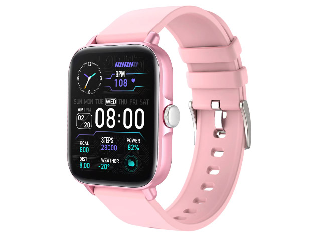 Chronowatch C-Max Call Time Smartwatch (Pink)