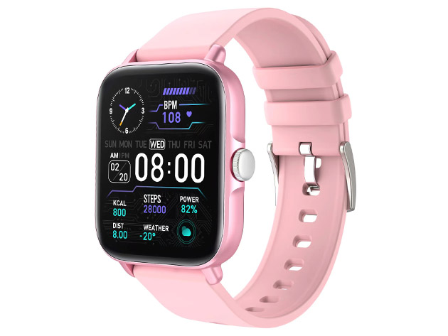 Reloj inteligente p80 online pink