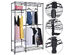 Costway 48''x18''x71'' Closet Organizer Garment Rack Portable Clothes Hanger Home Shelf