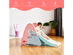 Costway Freestanding Baby Slide Indoor First Play Climber Slide Set for Boys Girls Pink\Blue\Gray - Pink