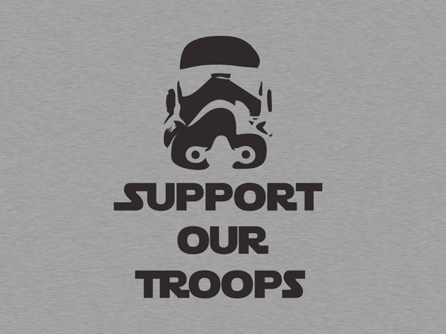 The Support Our Troops T-Shirt (X-Large)