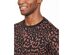 INC International Concepts Men's Animal Print Pullover Brown Rust Size 3 Extra Large
