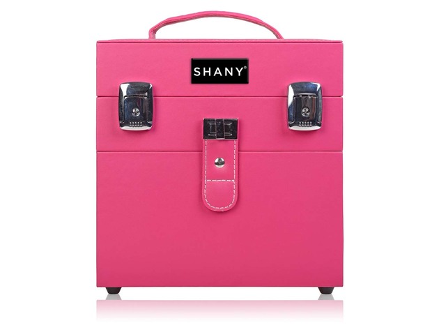 SHANY Color Matters - Nail Accessories Organizer and Makeup Train Case - SUGAR GUM