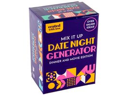 Mix It Up Date Night Generator: Movie and a Dinner Edition