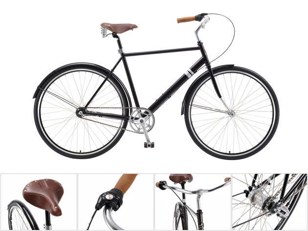 Solé Bicycles 3-Speed City Cruiser 