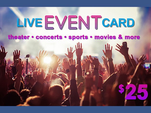 Ticket Saver Pass: Get Up to $300 Off Live Events and Shows