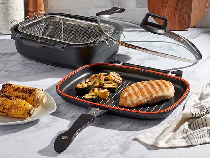 Denmark One Pan 4-Piece Cookware System - AskMen