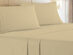 The Luxe 4-Piece Microfiber Bed Sheet Set (Camel/Queen)