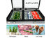 84-Quart Portable Electric Car Cooler Refrigerator / Freezer Compressor Camping - Black + Gray
