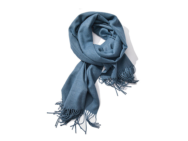 Lavisha Cashmere Shawl (Denim Blue)