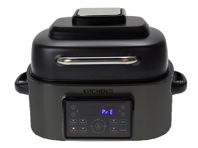 Kitchen HQ 6.5QT 7-in-1 Air Fryer Grill with Accessories (Open Box)